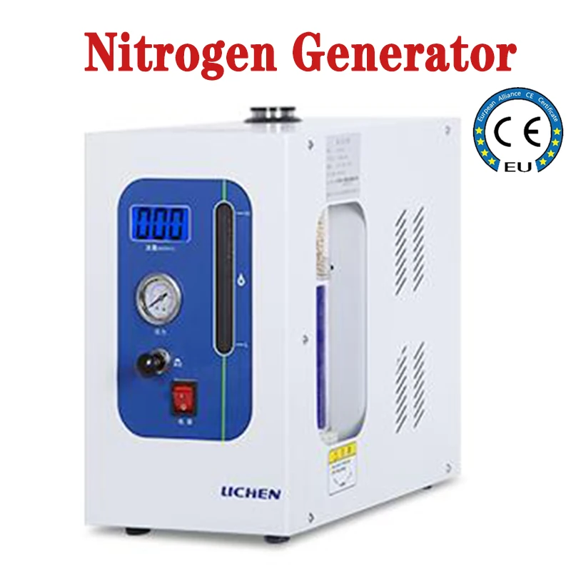 500ml/min Nitrogen Generator LCD display 220V150W High Purity Nitrogen gas source equipment With gas chromatograph