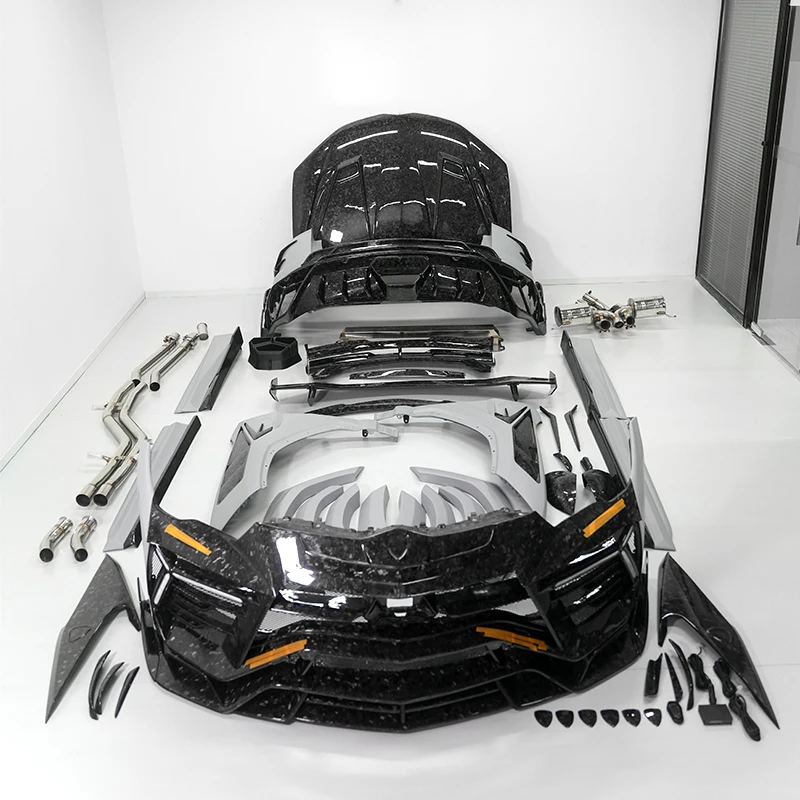 M‑Style Dry‑Carbon‑Fiber Wide‑Body Full Conversion Kit Exterior Facelift Tuning PartsCar Partsold‑to‑new Upgrade