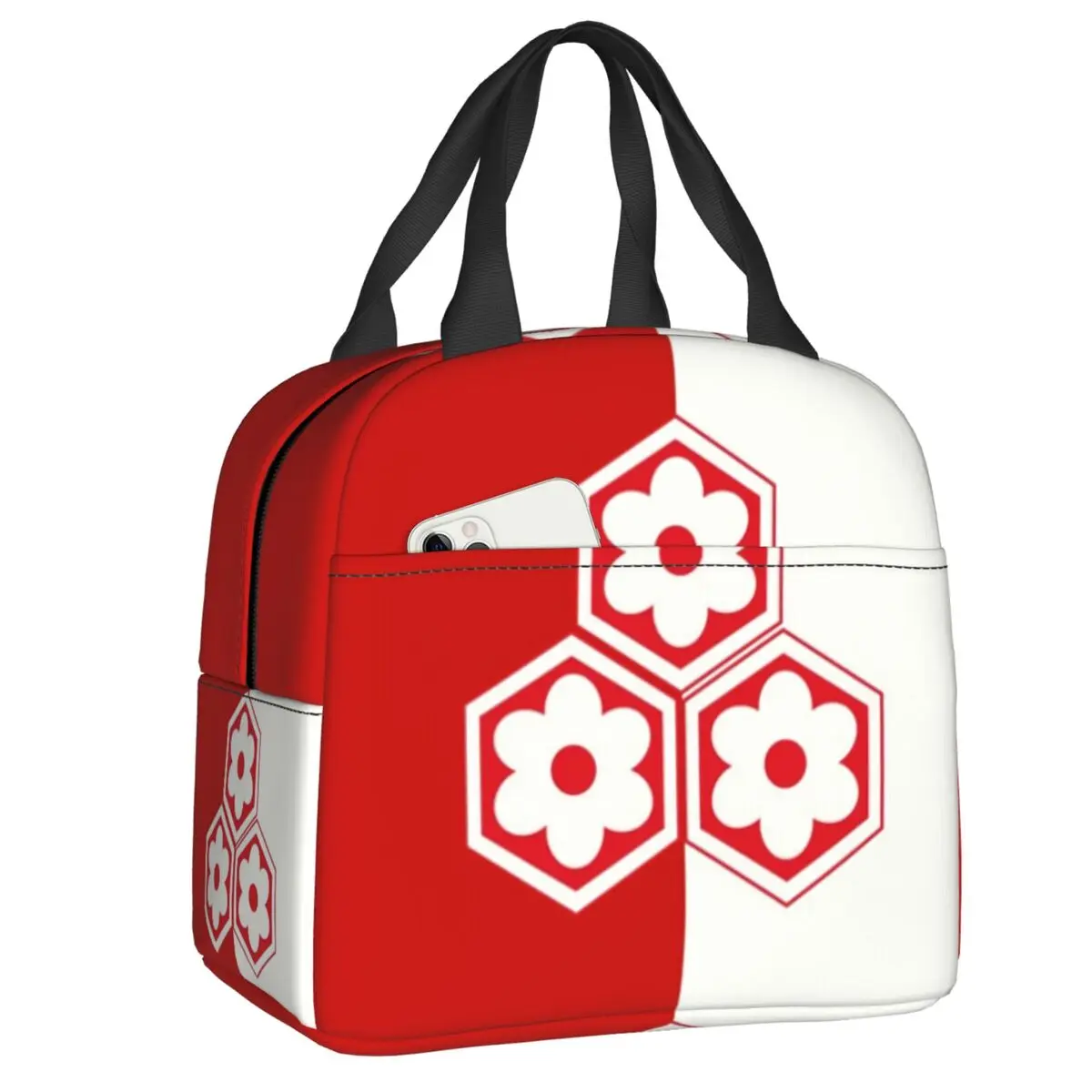 Bolsa de almuerzo de Manga Kimono Inuyasha Sesshomaru para hombres y mujeres, fiambrera con aislamiento térmico para niños, bolsas de mano de comida para Picnic escolar