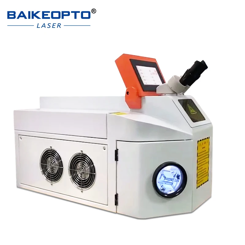BK-JW150B soldador láser de joyería 150W molde oro YAG máquina de soldadura por puntos láser profesional joyería soldadura láser a bajo precio
