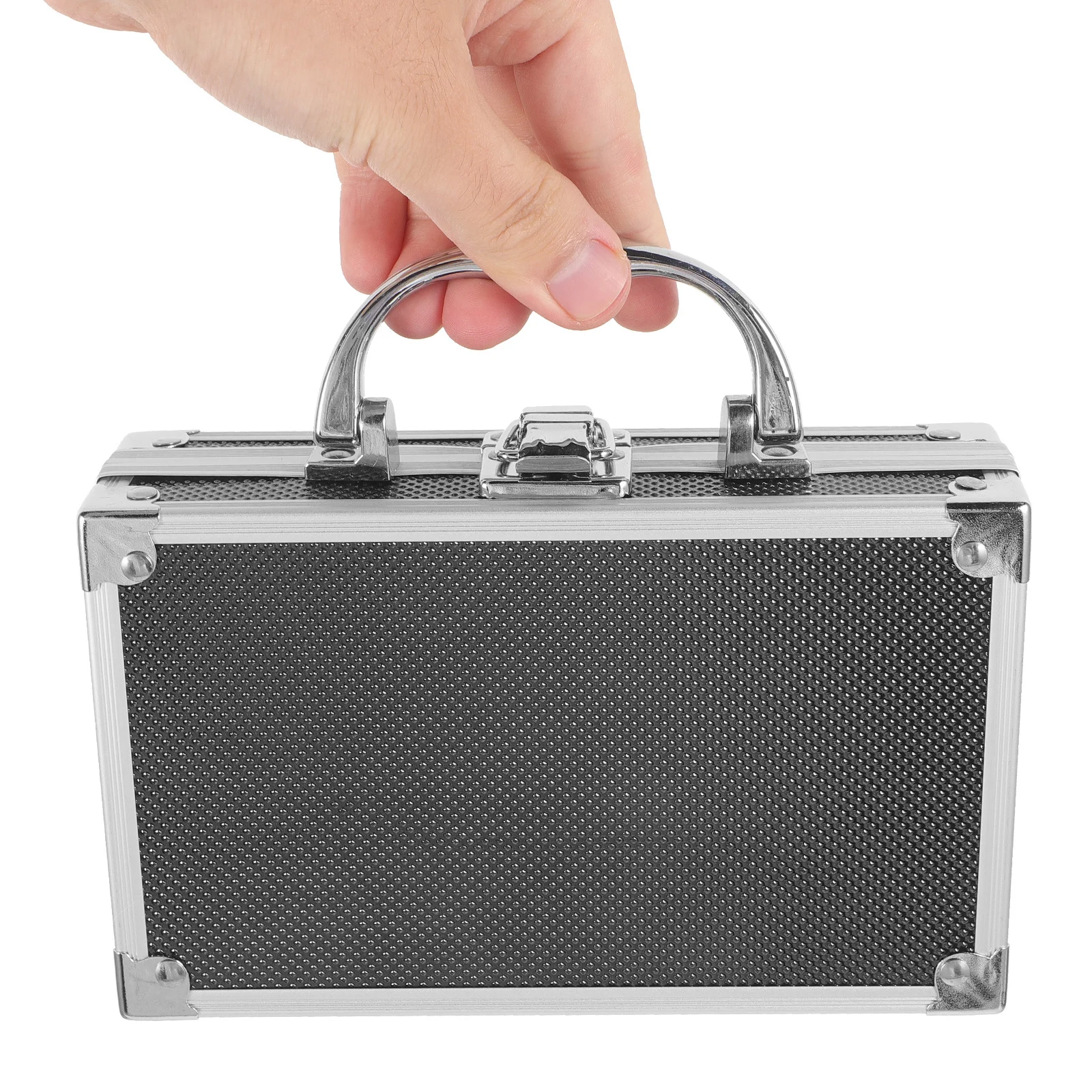 Portable Tools Storage Box Aluminum Alloy Sturdy Medical Organizer Travel Use First Aid Holder Large Capacity Handheld Tool Case