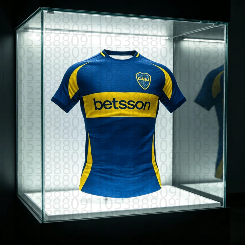 Nueva Camiseta de Fútbol para Niños Boca Juniors 2026, Cómoda, de Secado Rápido, Transpirable, para Actividades al Aire Libre, Conjunto Padre-Hijo