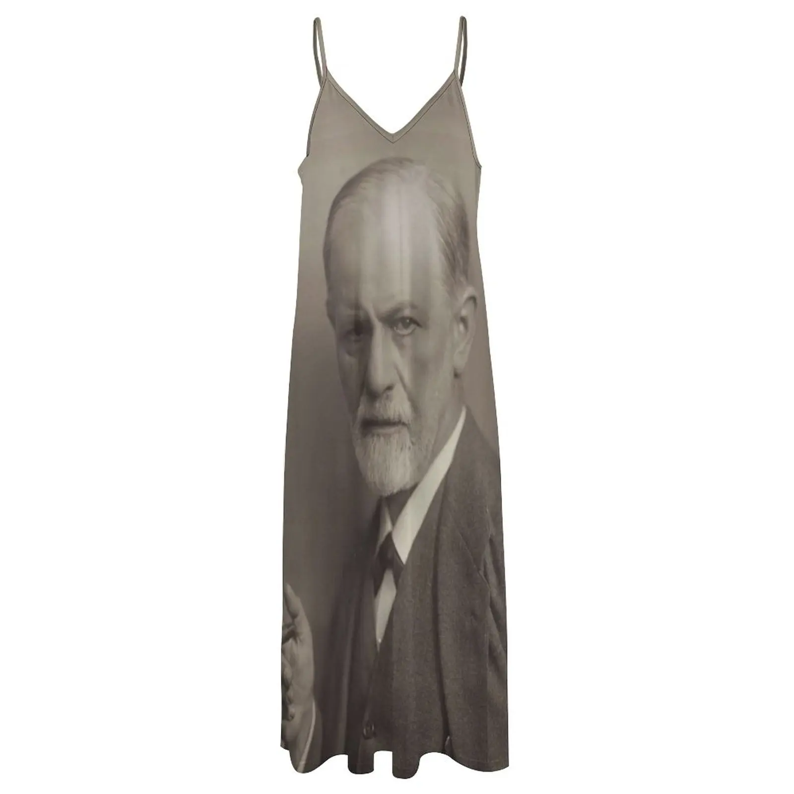 Sigmund Freud Sleeveless Dress dress women\'s clothing korea stylish Women\'s skirt dress for women