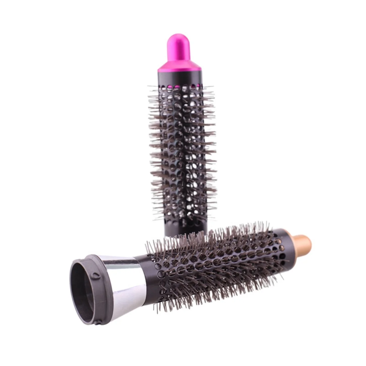 

B13C2Pcs Round Volumizing Brush for Dyson Airwrap Hair Styler Limp Flat Hair Volumizer Attachment Tool A