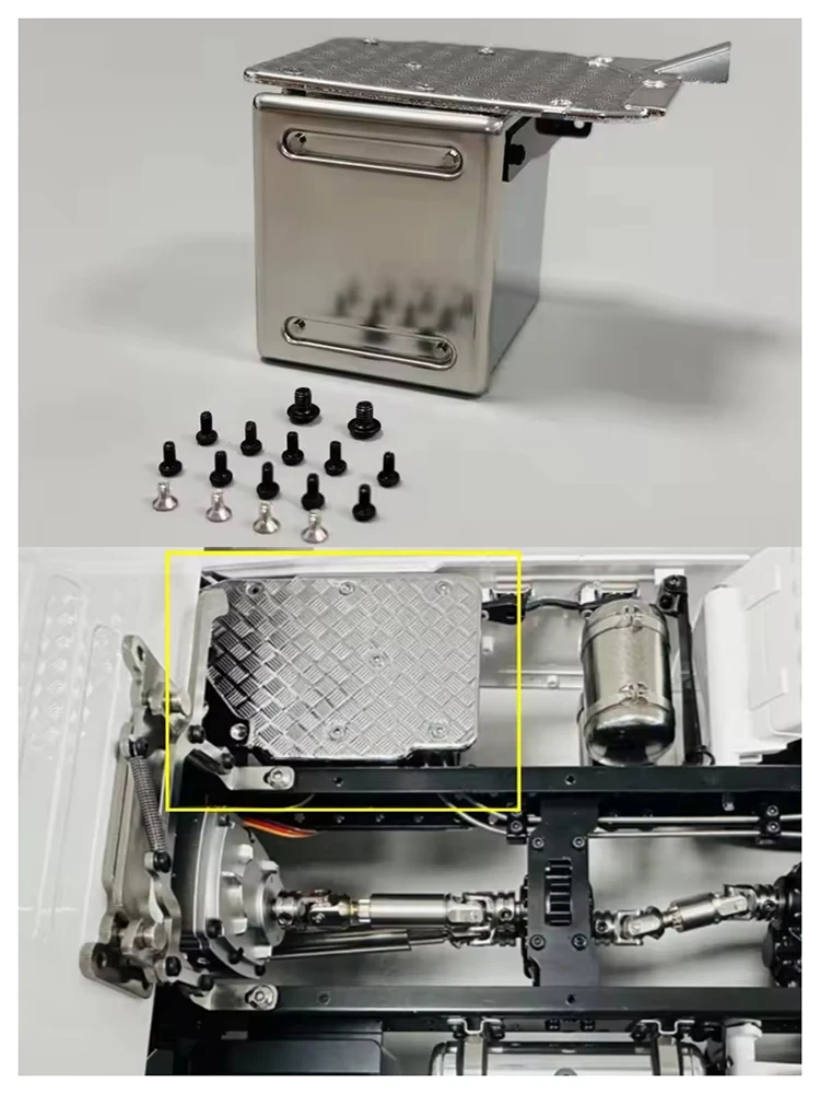 RC Truck 1/14 Uitlaat Tank Decoratieve Onderdelen Voor Tamiya 1 14 RC Afstandsbediening Scaniaa Tractor Truck Onderdelen Accessoires