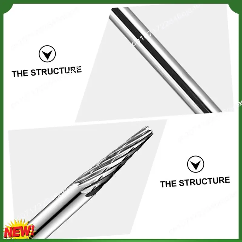 A48I 3 قطعة مجموعة قضيب تلميع الخرز الصلب ، ملحق مثقاب أسطواني مع إبرة عمود ثابت لصناعة الخرز