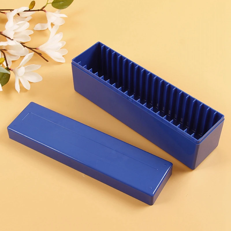 2Pcs Coin Slab Storage Box Compatible With 20 Slab Coin Holders, For Collectors Coin Storage Blue