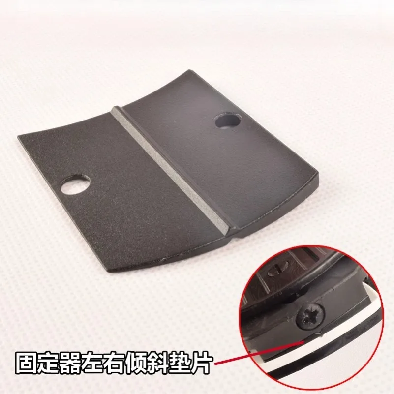 

Аксессуары для крепления лыж, левая и правая наклонные прокладки-вставки, параллельный вращающийся фиксатор для жестких лыжных ботинок