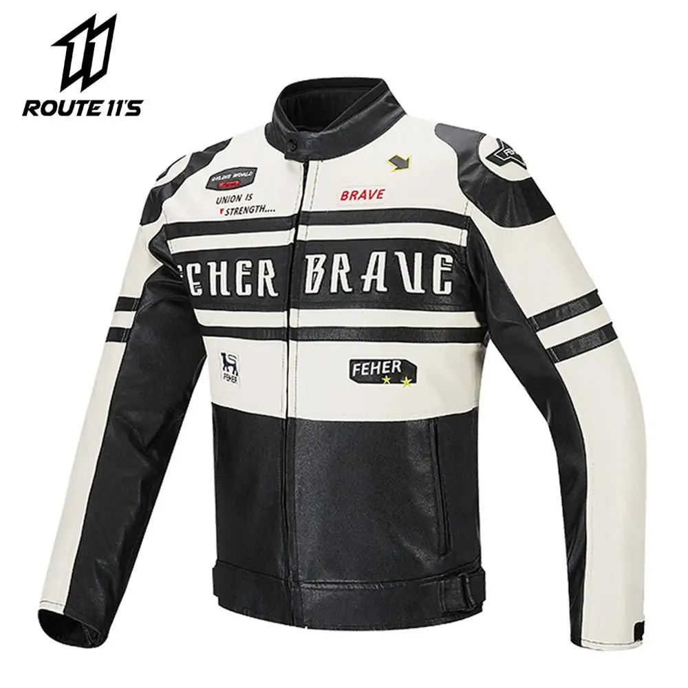 

Motorcycle Jacket Men's And Women's Windproof Outdoor Motorcycle Riding Protective Jackets Built In Protective Gear