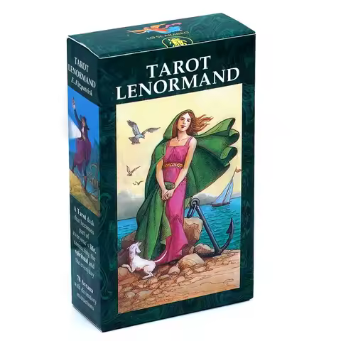 Tarot Lenormand Tarot Cards Divination Personal Use Tarot Deck Full English Version Oracle Deck Family Gatherings Board Game