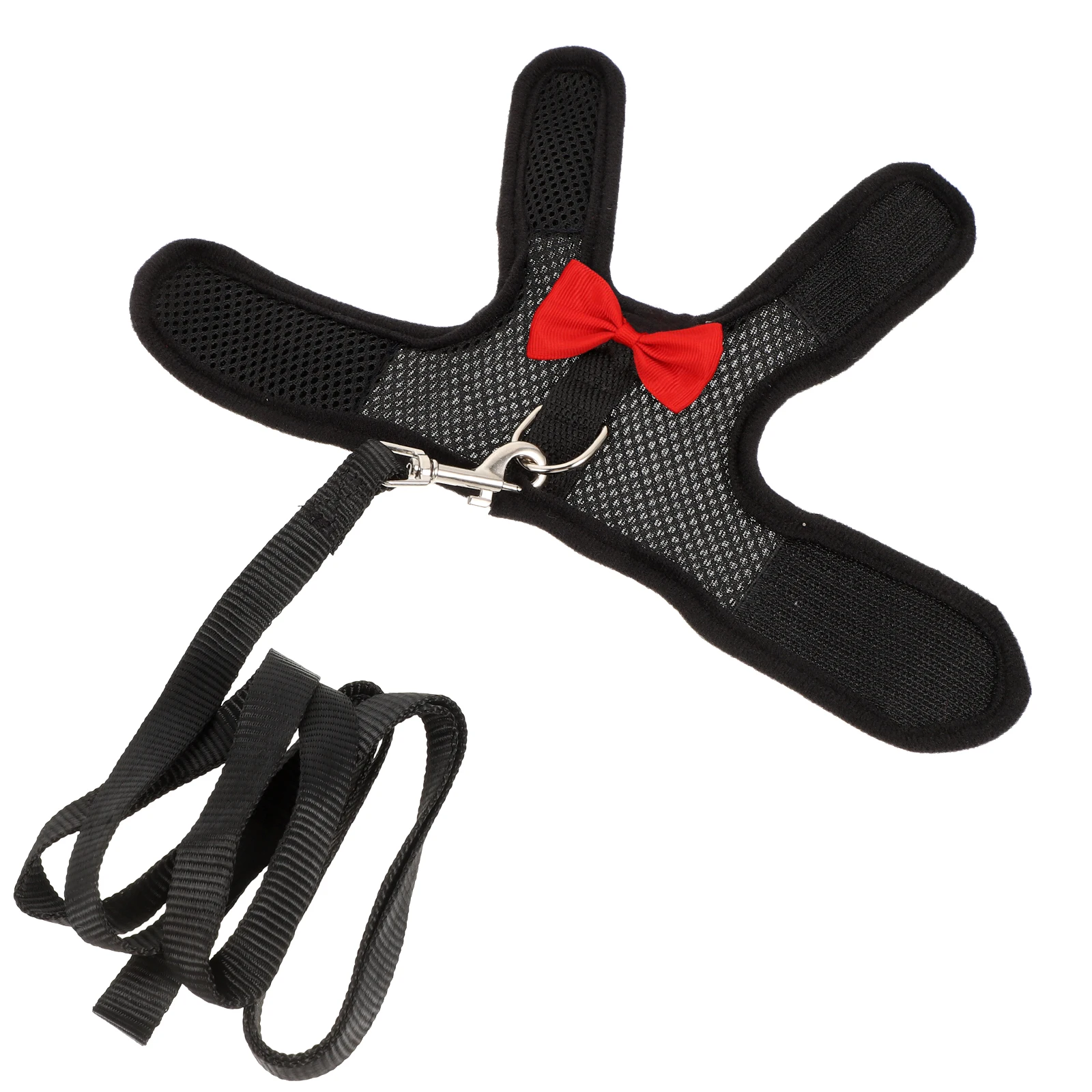 

Pet Leash Animal Harness Bunny Supplies Vest Small Net Rabbit and Leashes Harnesses