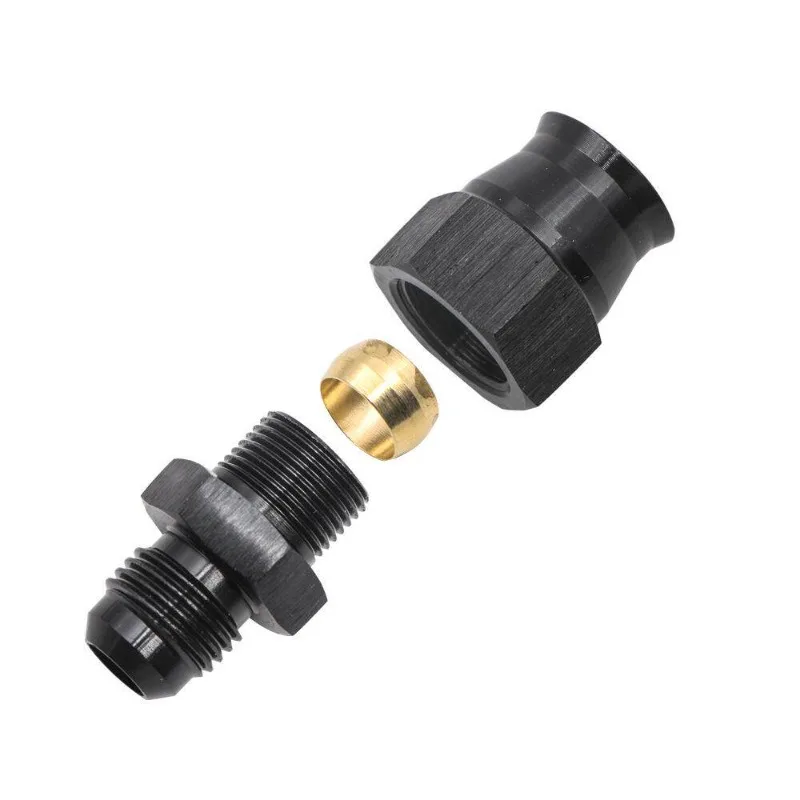 Automotive oil cooling pipe, shrink, fuel adapter AN6-5/16 outer diameter 8mm with aluminum core