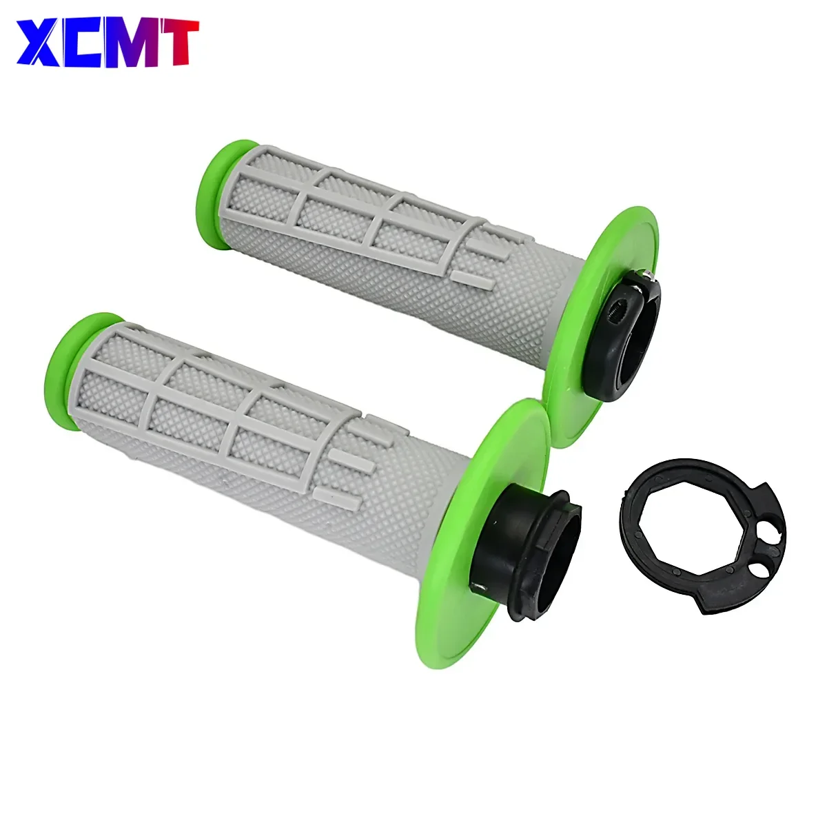 Motorcycle Handlebar Lock-on Grips Throttle Tube For KAWASAKI KX250F KX450F KLX125 KLX250 KX 250F 450F Dirt Bike 2004-2018