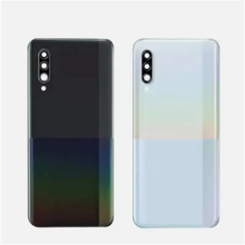 Battery Back Cover for Samsung Galaxy A90 SM-A908B Rear Door Housing Case Replacement Parts with Camera Lens