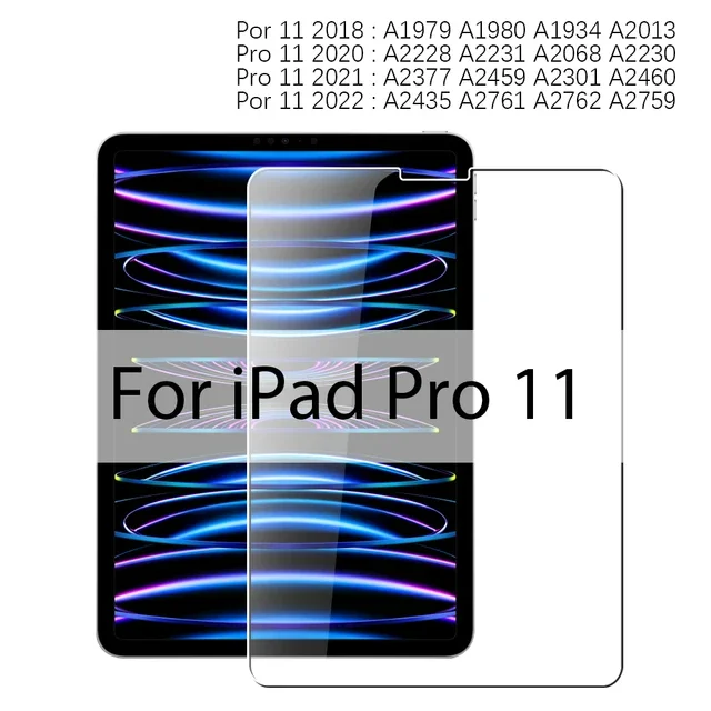 2 STKS Gehard Glas Screen Protector HD Voor Ipad Ipad2025 A16 Air 11 inch 2025 (M3) Ipad10 Anti Kras Beschermende Tablet Cover