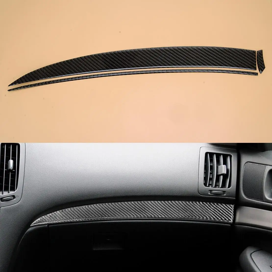 

Carbon Fiber Black Dashboard Sticker Cover Trim Passenger Side Fit for Infiniti G37 Sedan 2010 2011 2012 2013 LHD New