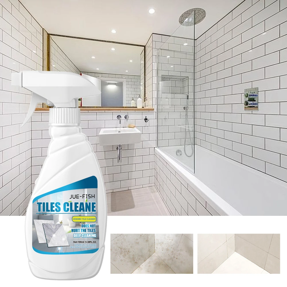 Tile Cleaning Multipurpose Cleaning Tiles Wall Natural Eco-friendly Marble Cleaning Spray Cleaner for Ceramic Tile and Flooring