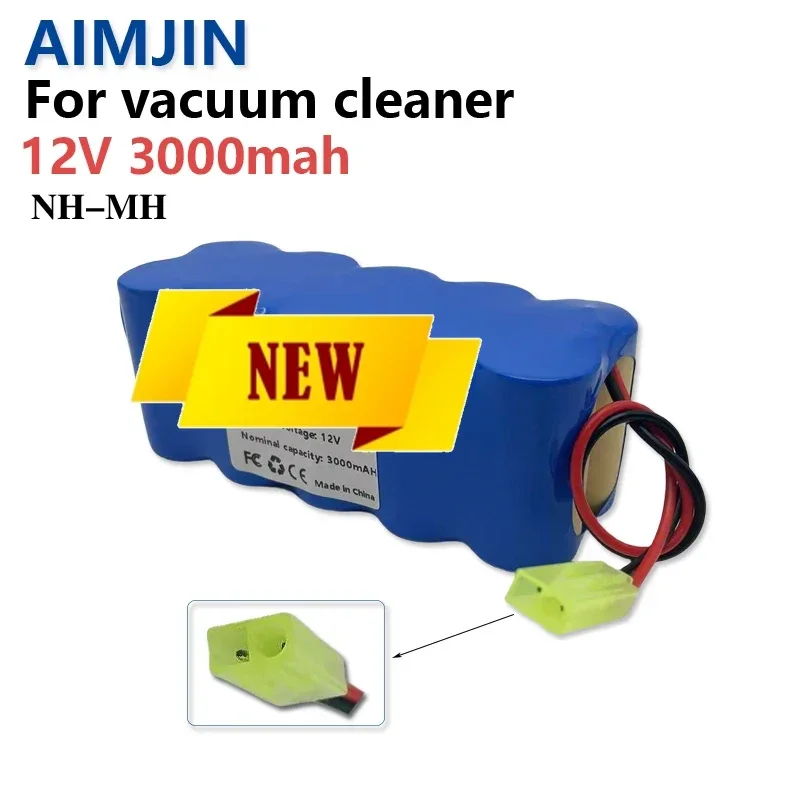 💖Batterie sc 3000mAh pour Rowenta 12V RH5488 RH846301 RH846901 RS-Rh5205aspirateur robotique💖