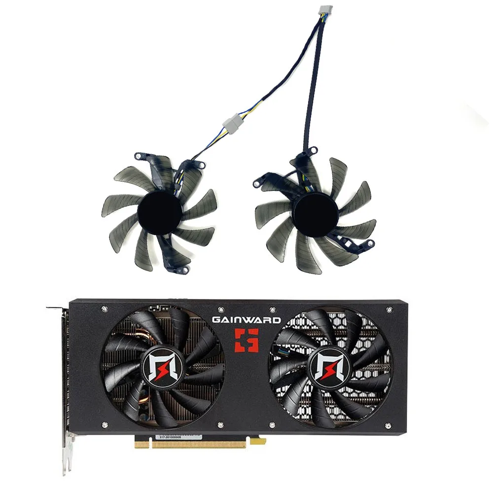 Nuova ventola GPU Gengsheng 4PIN 85MM adatta per ventola della scheda grafica Gengsheng RTX 2060 Super RTX2070 GTX1660