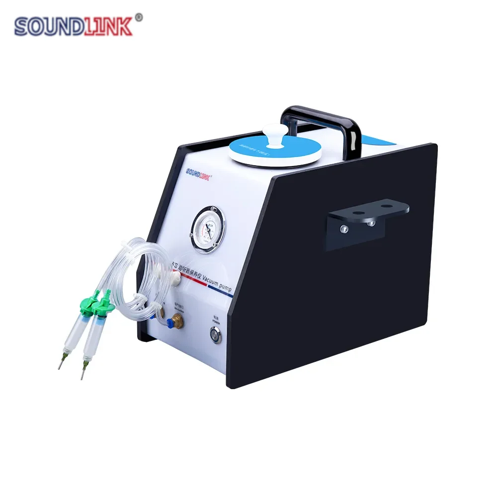 Hearing Aid Vacuum Pump Cleaner Powerful Suction Pump for Drying and Cleaning Hearing Instruments