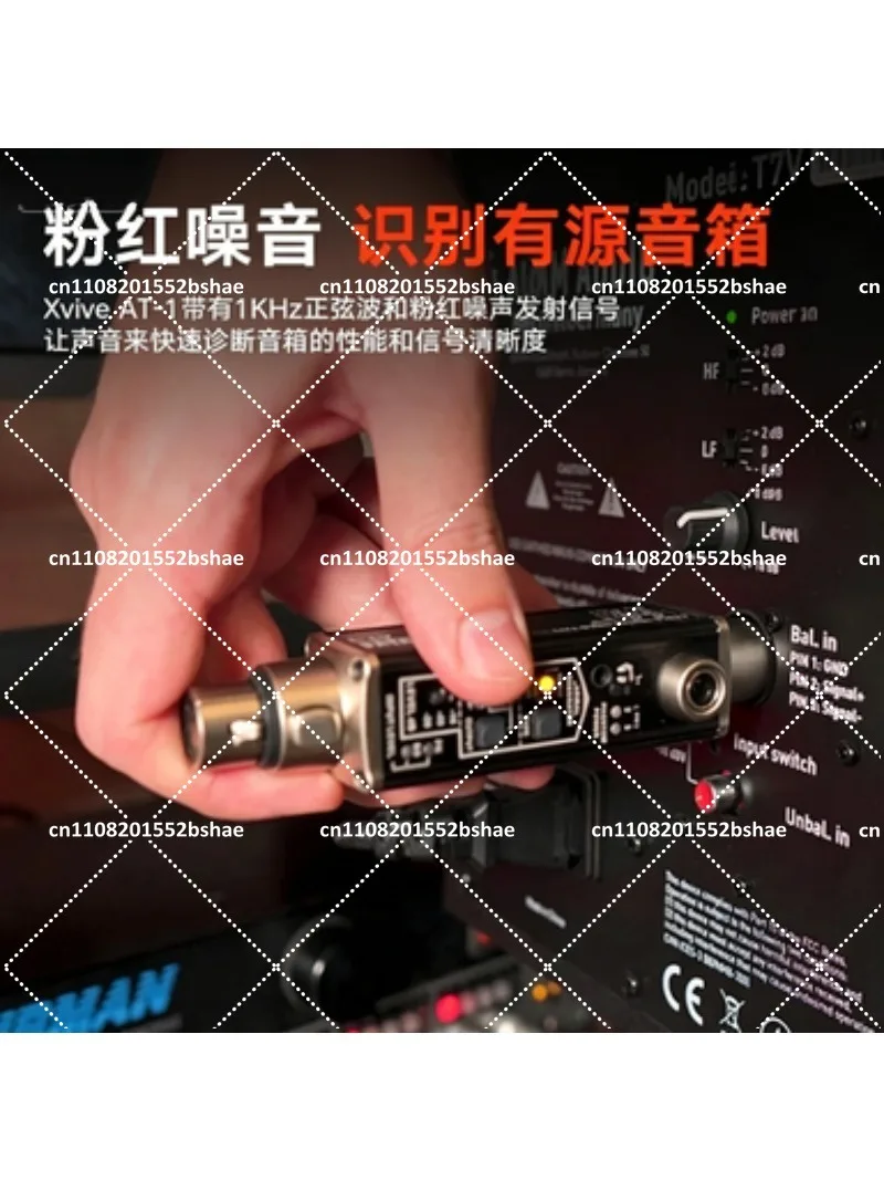 Portable Audio Tester XLR Cable Detector Multifunction Sound Check Tool