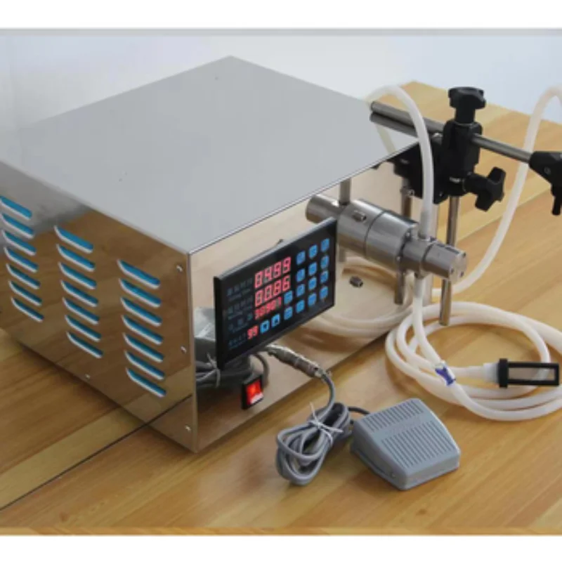 LT-2 Two Nozzles Magnetic Pump Micro-computer Filling Machine Strong Acid and Alkali Chemical Dispen