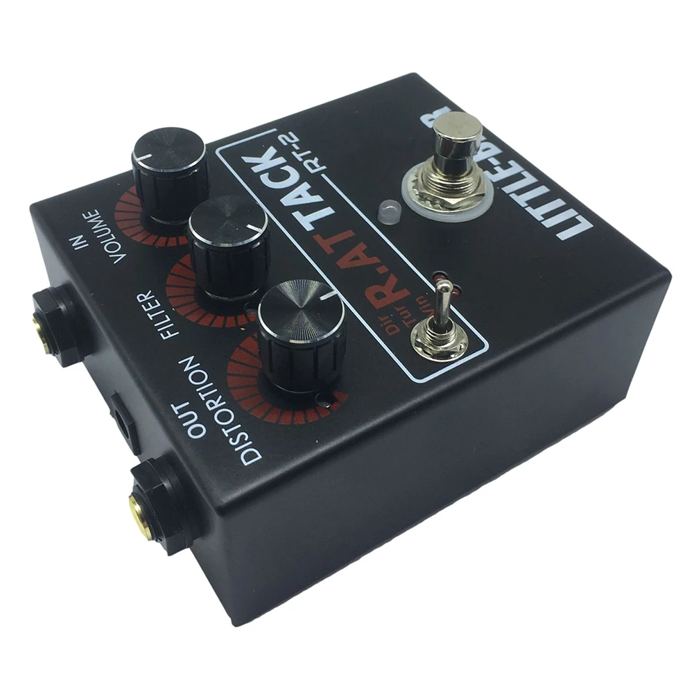 3 Gear RAT Timbre Distortion Effector Electric Guitar Single Mouse LM308N