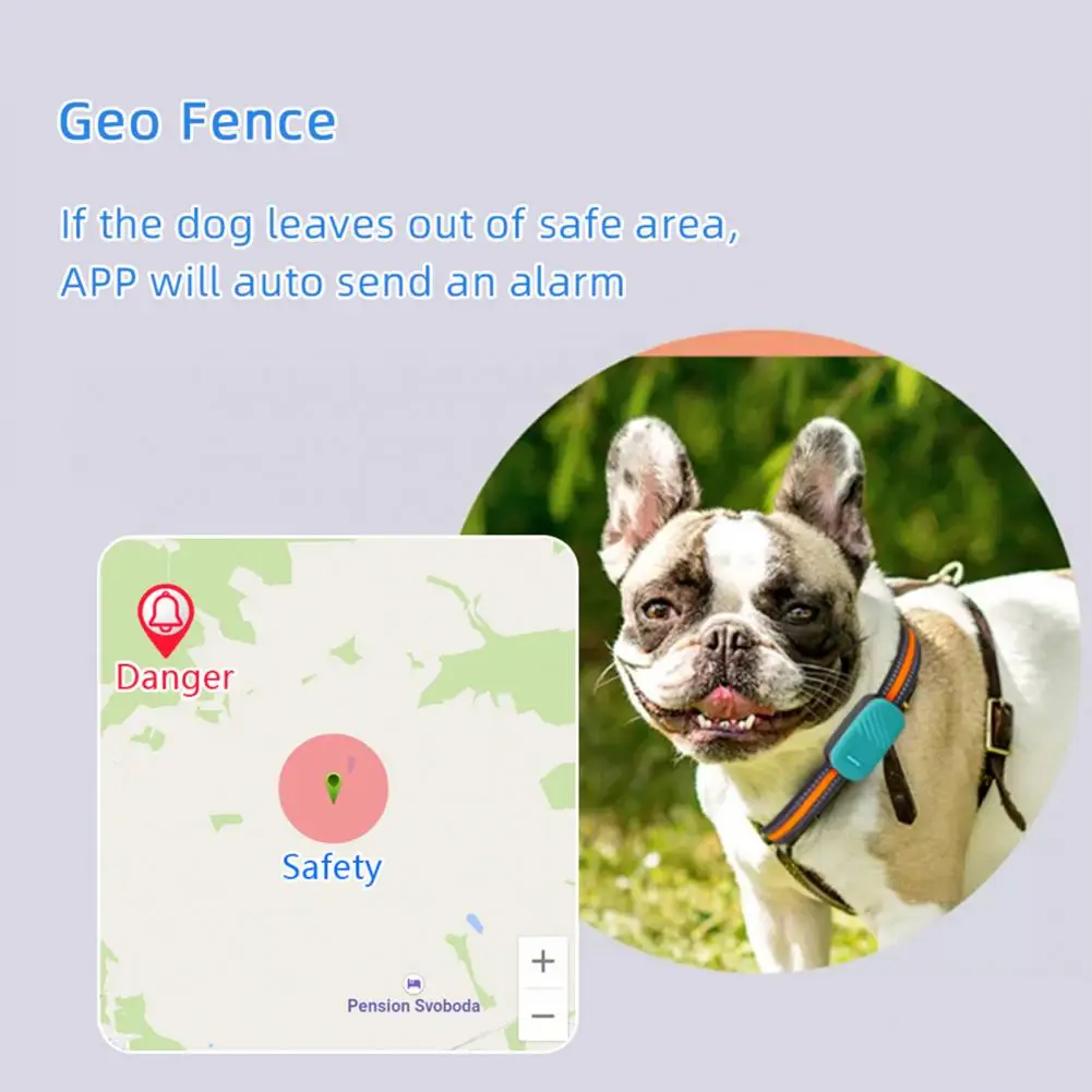 Pet Dogs GPS  Durable Multi-purpose Cats Dogs Positioning Tracker  700mAh GPS Tracker