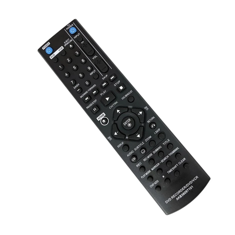 NEW Remote Control for LG DVD AKB36097101 Durable Replacement Remote Recorder DVD VCR Suitable for RC897T RC397HM