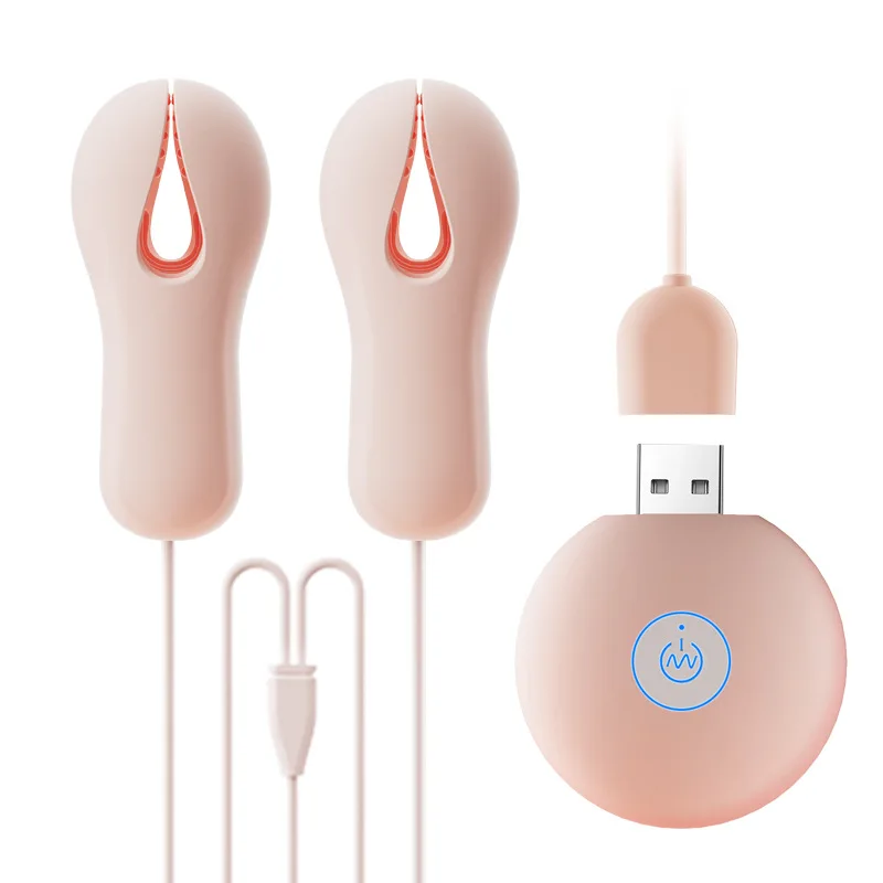 ROSELUX Silicone Breast Clip Jumping Egg Seeker Peach Breast Massager Masturbator Female Chest Sex  sex shop sextoys for woman