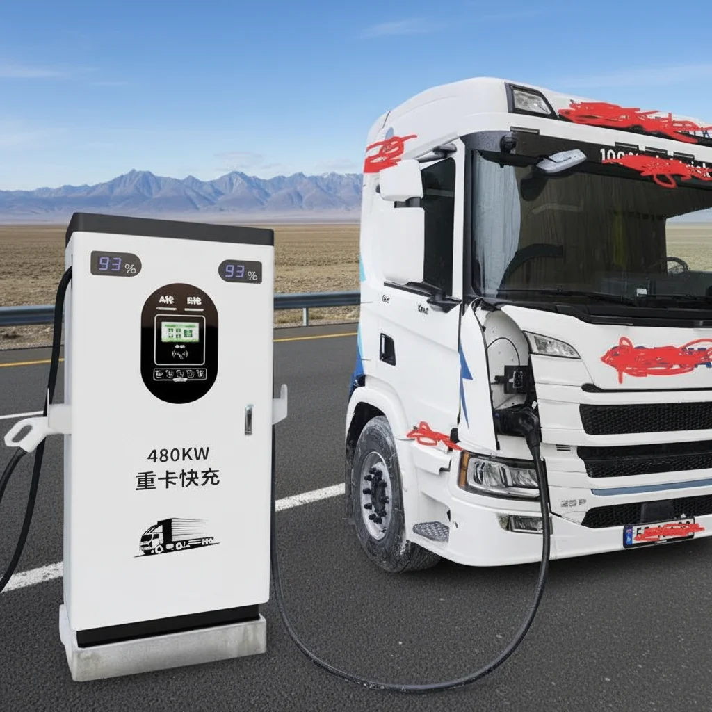 Commercial EV Charging Station 40KW Dual Socket Floor Standing Design with Management Software Customized durable high quality