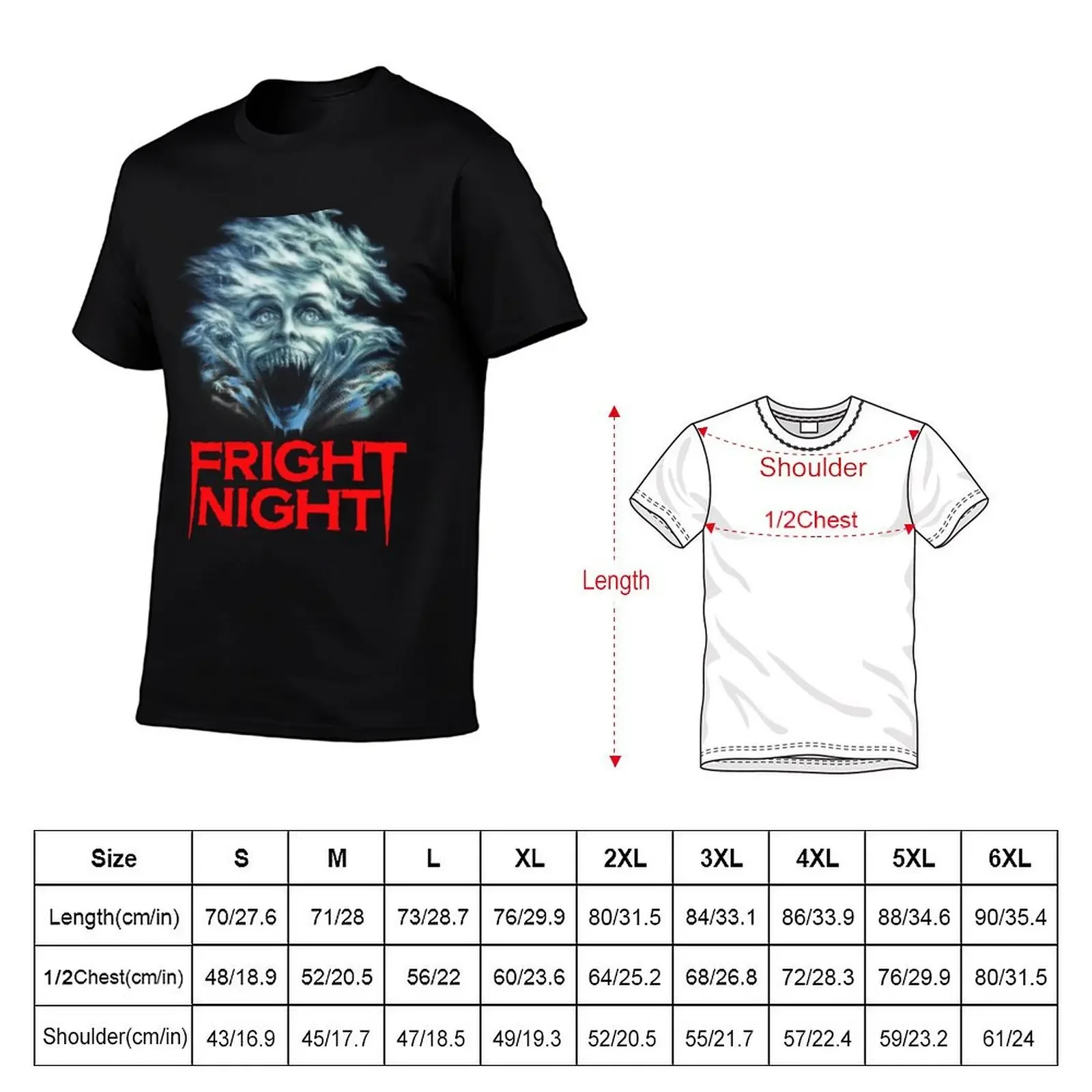 Fright Night T-Shirt graphic t shirt vintage boys whites anime tshirt cute clothes fitted t shirts for men