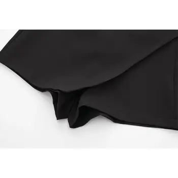 MUJER 黑色短裙短褲 女士高腰迷你短裙短褲 女士時尚不對稱短裙褲 2025 夏季短裙 8 最佳銷售 女式短裙 - №3