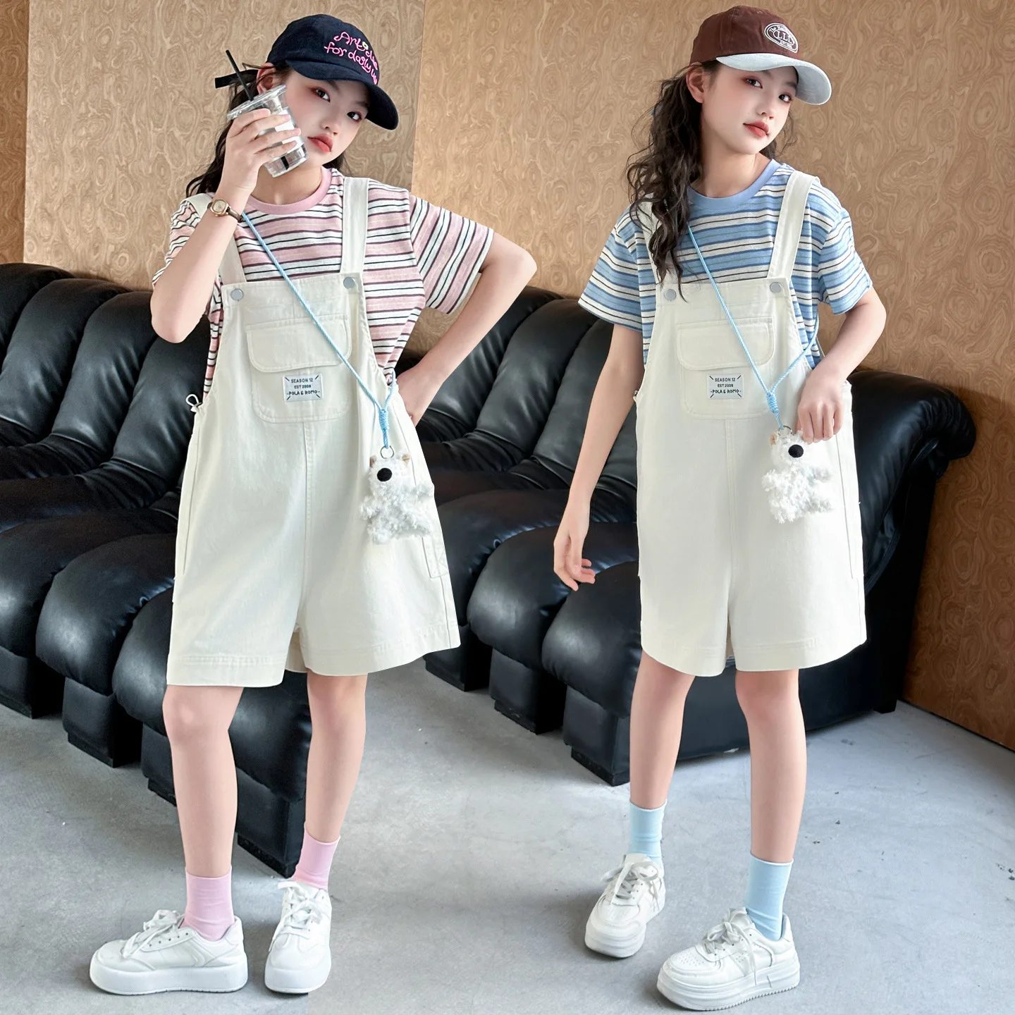 Nieuwe babyriemshorts overall - Baby Overall Denim recensie en prijs
