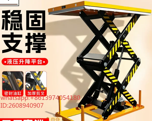 suitable for Fixed hydraulic lifting platform for loading and unloading, customized electric lifting platform for lifting