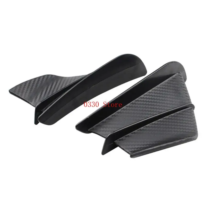 Universal Motorcycle Aerodynamic Spoiler Wing with Adhesive Motorcycle Decoration Sticker