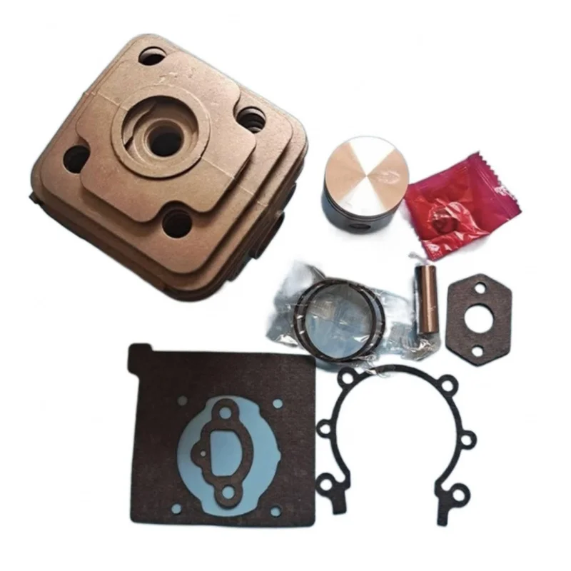 OLEO MAC 43 36/37 잔디 깎는 기계 및 브러시 커터 실린더 피스톤 링 핀 가스켓 액세서리에 적합