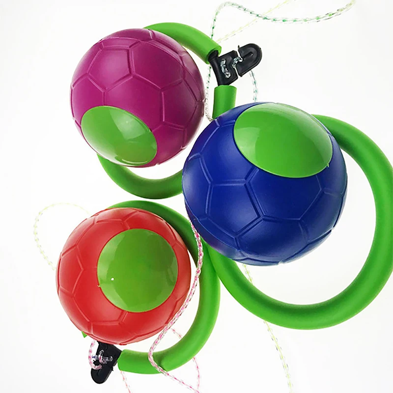 Pelota de Kip piezas para exteriores, juguete deportivo clásico para saltar, ejercicio de coordinación y entrenamiento de reacción de fuerza, pelota oscilante, 1 unidad