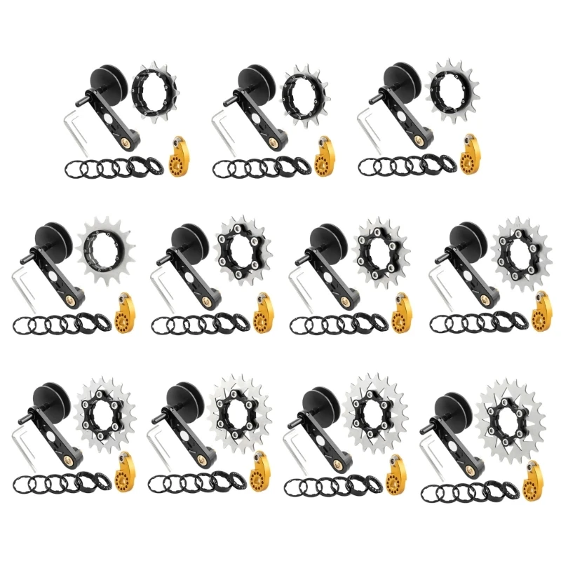 Road Bike Chain Tensioner Adjustment Chain Guide Single Speed Chain Tensioner Bicycles Single Speed Adjuster Converter