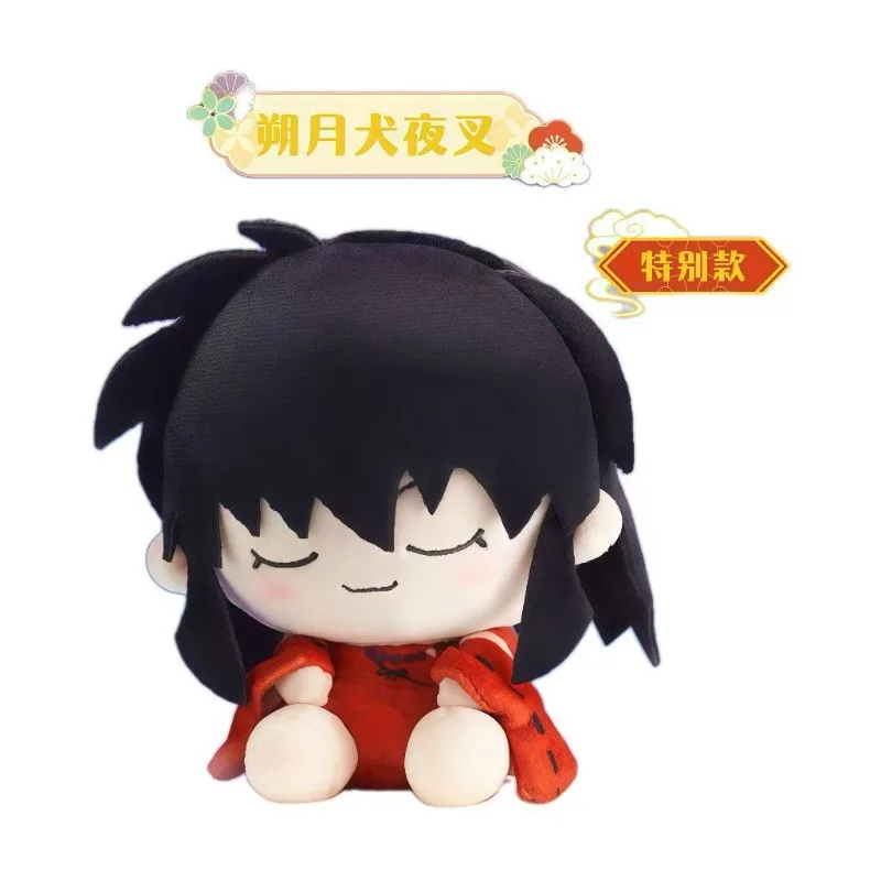 Inuyasha Tilt-head Plush Figurine Cartoon Kikyo Blind Box Desktop Collectible Holiday Gift Trendy Toy Figure Anime Merchandise view 2