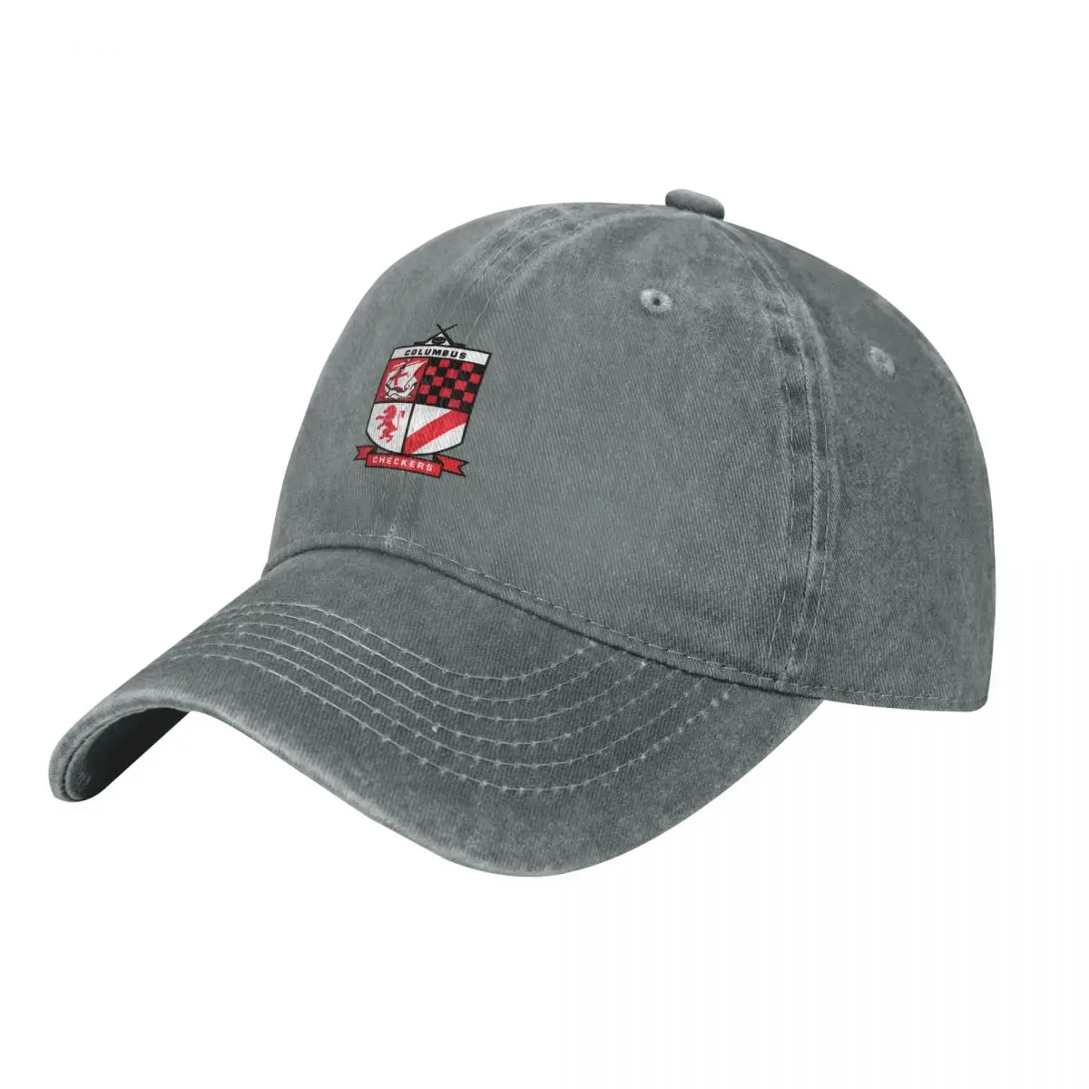 Columbus Checkers hockey logoCap Baseball Cap dad hat Fashion Beach western Hat Women's Hats Men's