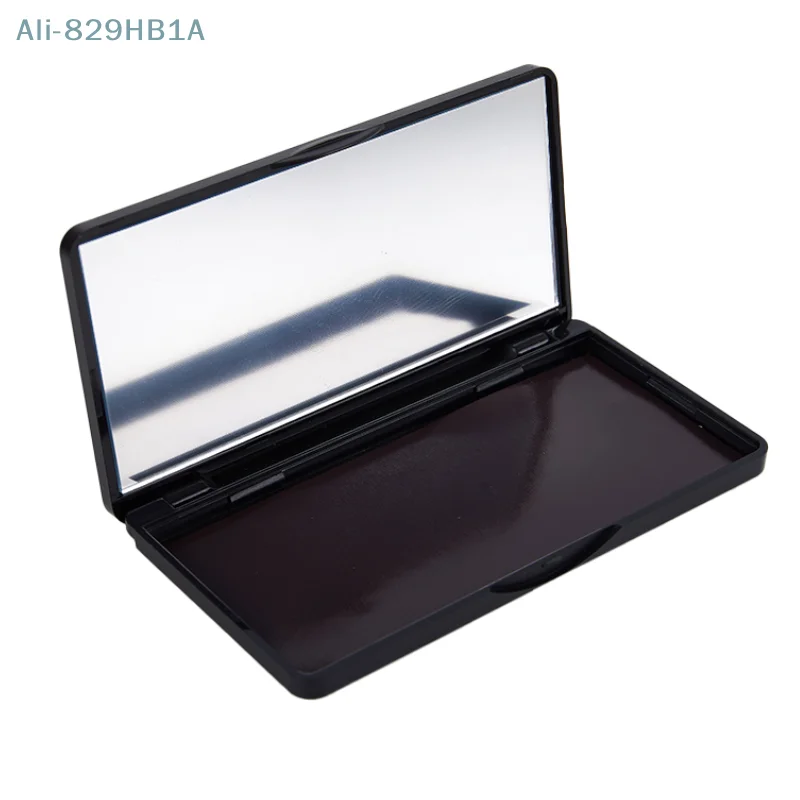 Caja de soporte de paleta magnética vacía profesional con espejo para sombra de ojos, polvo, rubor, estuche de maquillaje, 6,3 CM x 12CM, 1 Pc