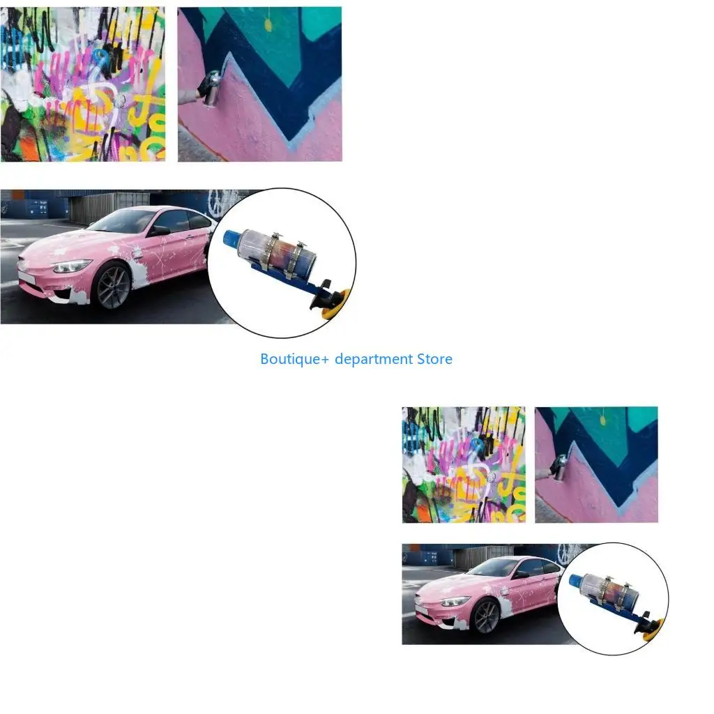 

E1PD Iron Paint Mixer Attachments Shaker Stirrer Tool For Efficient Sprayed Paint Cans Craftsmen Use Quick Installation Design