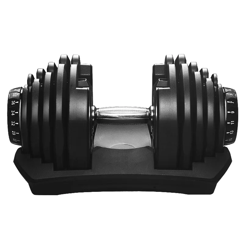 BY-218 Steel Dumbbells Set 90lb Adjustable Portable Eco-Friendly Quick Dry Free Weights Strength Training Home Gym