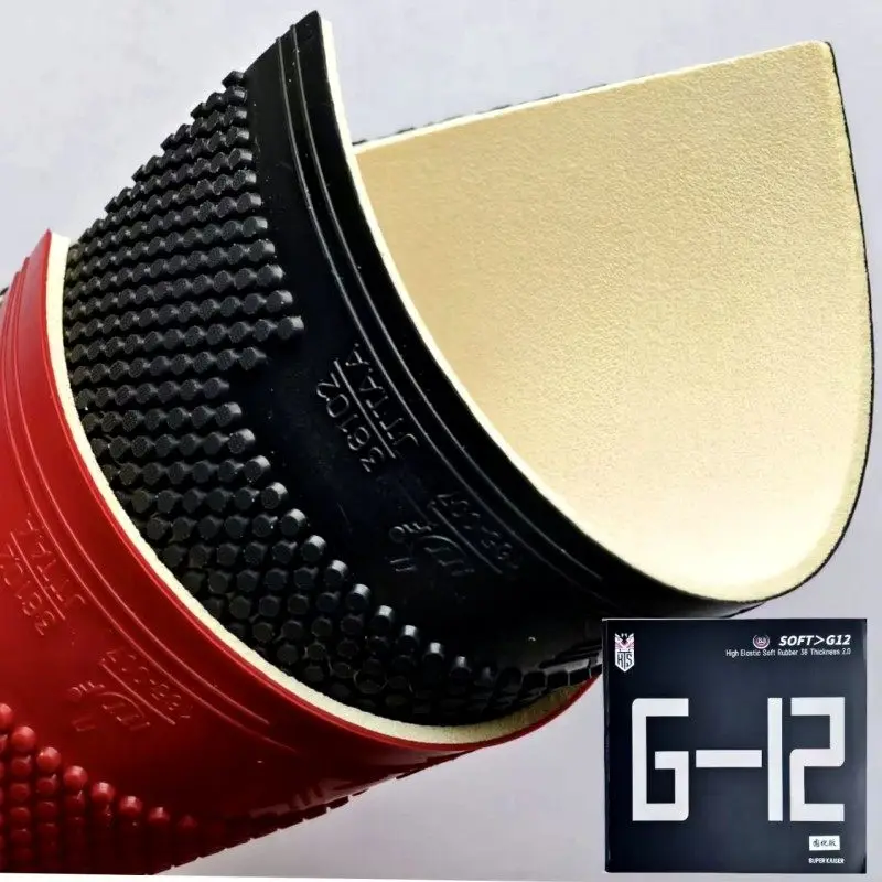 

Short Pimples Out Table Tennis Rubber SUPER KAISER G-12 Cured OX/2.0mm Sponge Durable Ping Pong Rubber for Fast Attack Sinking