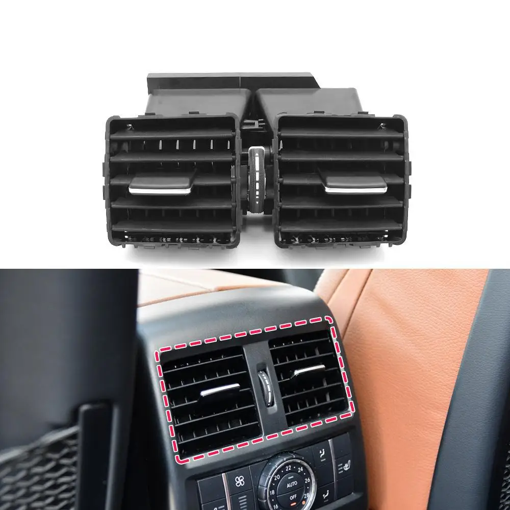 

New Rear Center Console Air Conditioning Ventilation Grille Air Outlet Frame Fit For Mercedes Benz W166 W292 ML GLE GLS Class