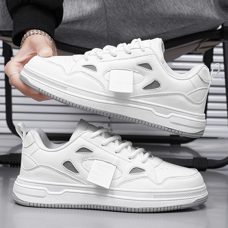New Men's Sneakers, Fashionable, Breathable, Anti-Slip Low-Top Casual Shoes, Comfortable Couple's Sports Sneakers