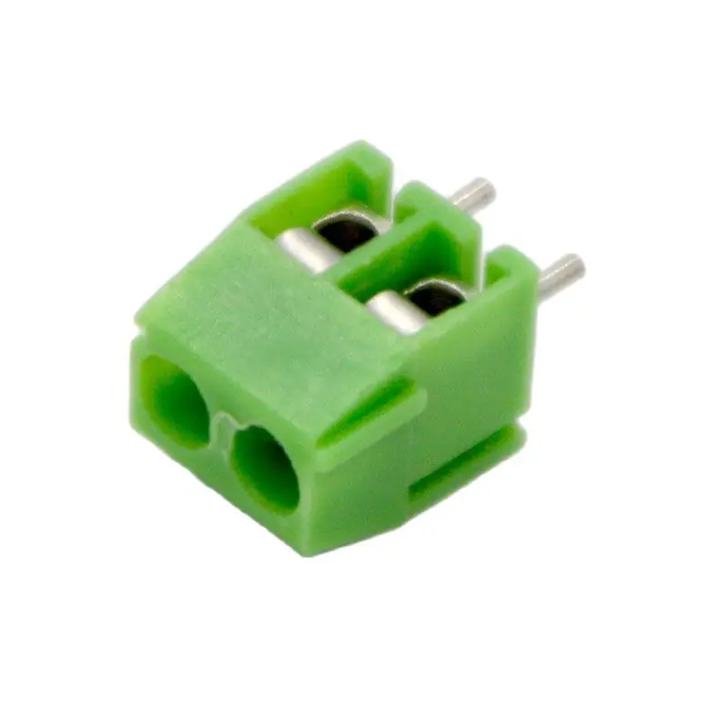 HOT Sell 500pcs New Terminals 3.5mm Spacing MG/ KF350-2P / 3P Terminals Can be Spliced Green Special Wholesale