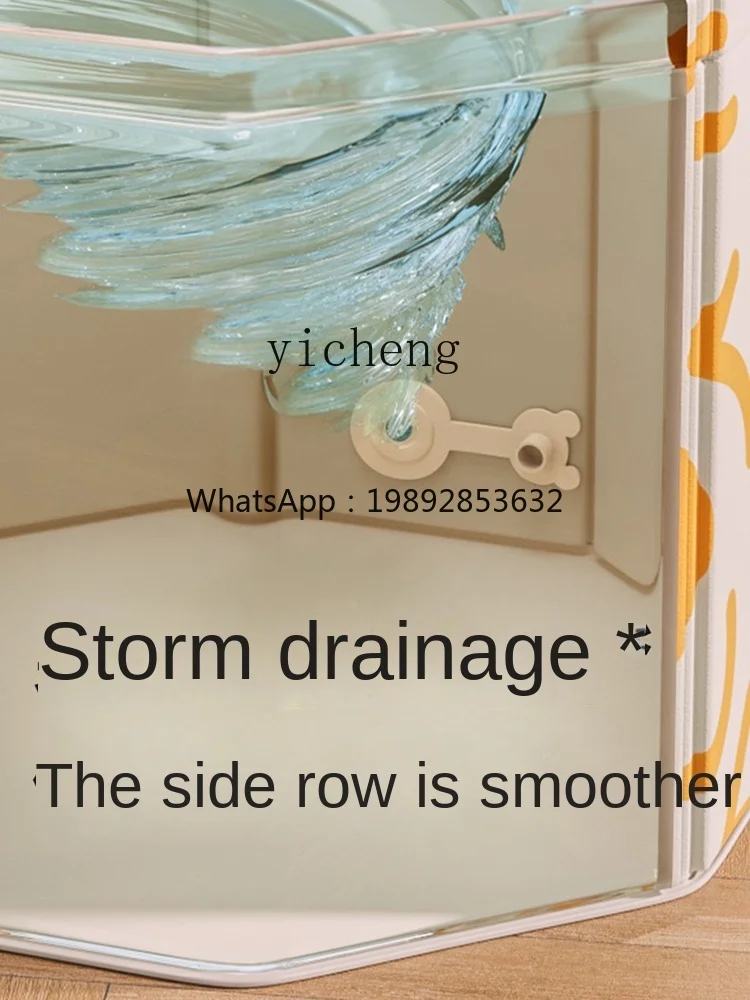 ZZ Bath Barrel Children's Home Folding Bath Bucket Adult Body Bath Barrel Children Can Bidet Newborn Baby Supplies