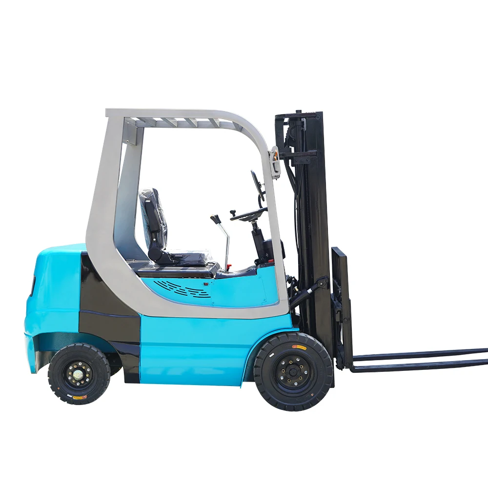 

Free Shipping 60V 1 T 1.5 2 5 Ton Mini Price Battery Forklifts Electric Forklift